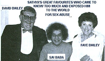 David and Faye Bailey. Authors of 'The Findings'. An historic and lengthy indictment of Sathya Sai Baba, by two former and very close disciples
