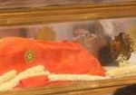 Sathya Sai Baba In Glass Casket. He is Unresurrected - As Yet ....